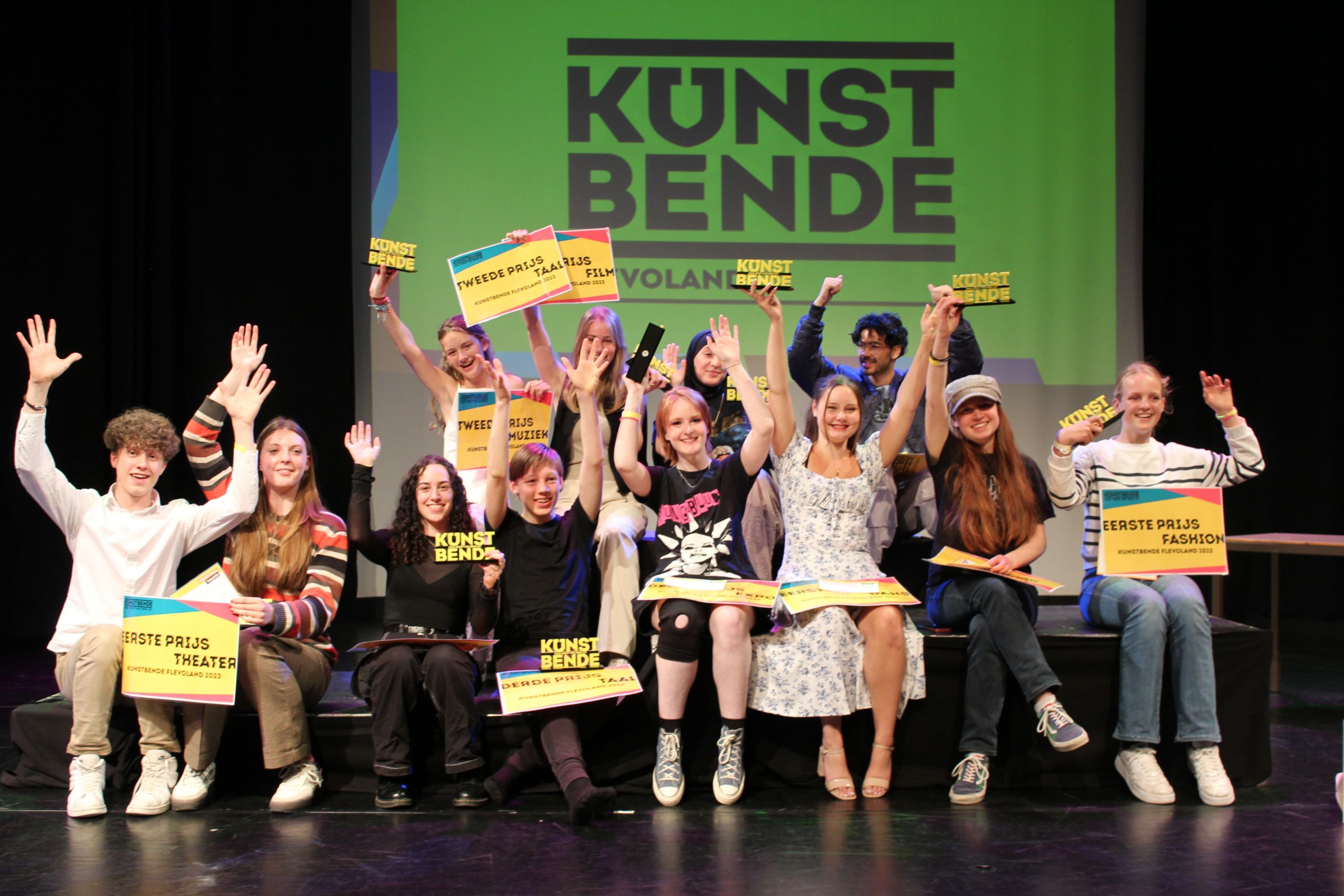 Winnaars voorronde Kunstbende Flevoland bekend Kunstlink